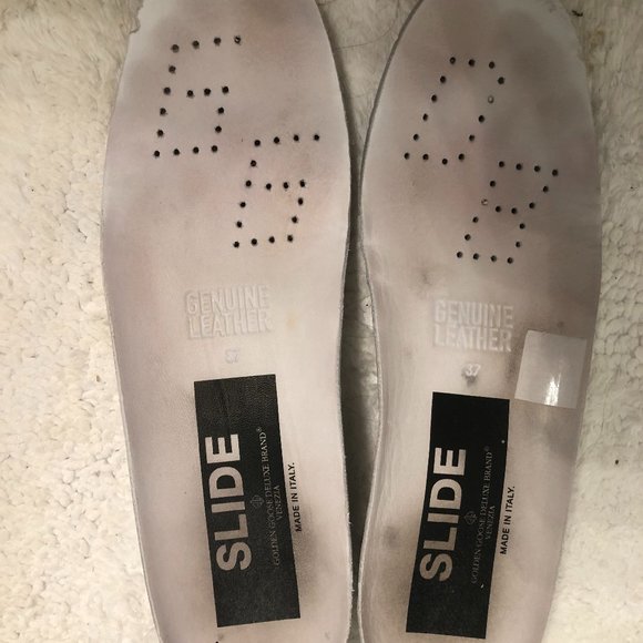 EUC AUTHENTIC Golden Goose SLIDE sneakers - Picture 16 of 16